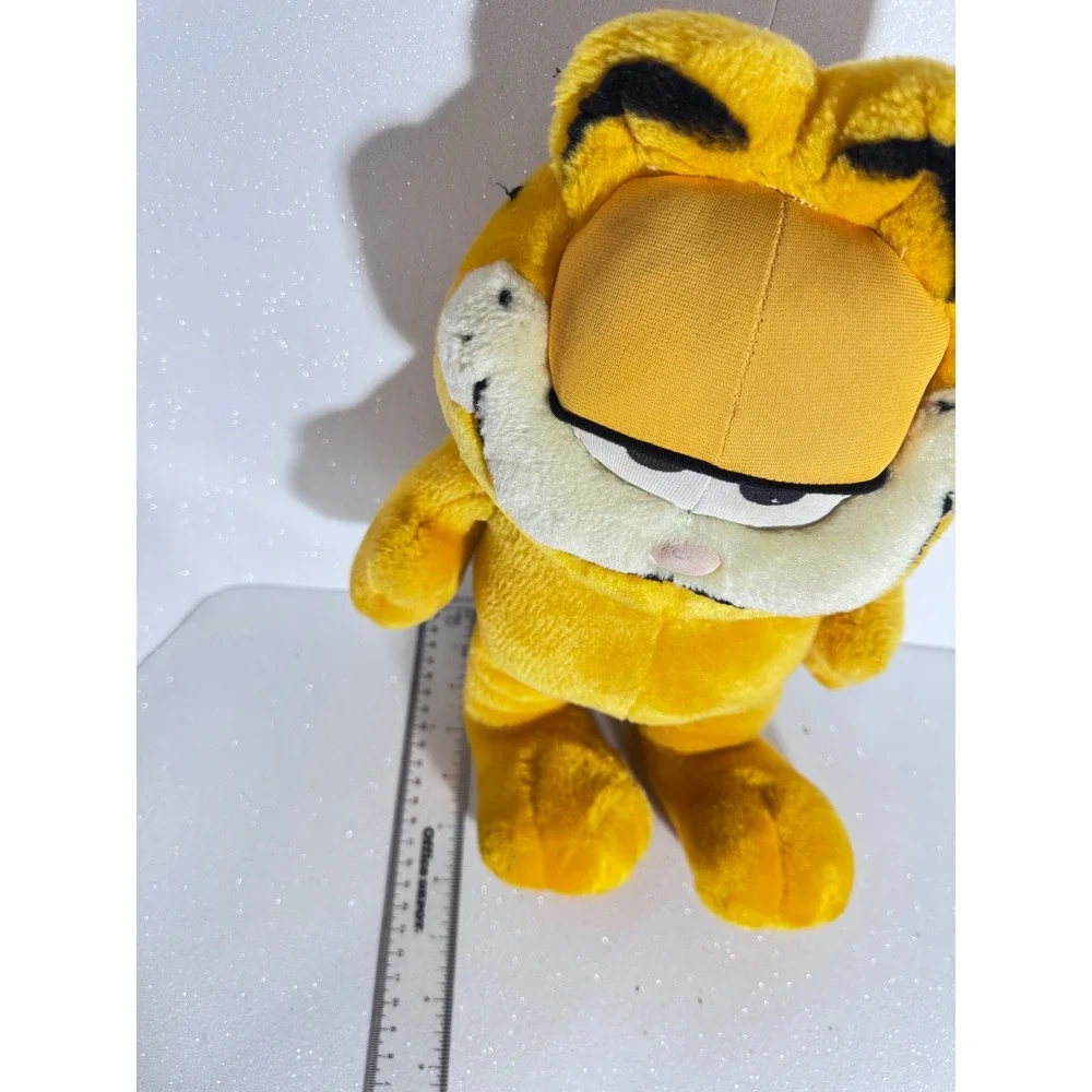 Vintage Garfield Plush Orange Tabby Cat Standing Stuffed Animal Toy 11 inch
